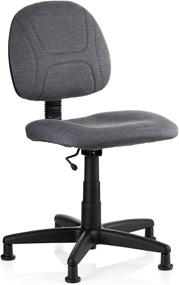 img 4 attached to 🪑 Canadian-Made SewErgo 100SE Ergonomic Task Chair: Adjustable Back Sewing Chair, Easy Glide, Height Adjustable, Contoured Cushion, Waterfall Edge Seat, 250Lb Weight Capacity, Heavy Duty