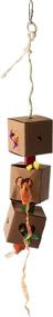 img 2 attached to 🐾 Small Triple Foraging Box Pet Toy, Paradise 2 - 19.5-Inch