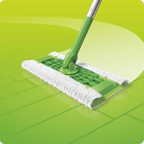 img 1 attached to 🧹 Насадки для сухой уборки для мопа Swiffer Sweeper - запаска, аромат лаванды и ванили, 16 штук, белые