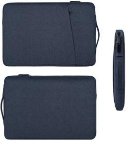 img 3 attached to 📚 13.3 Inch Laptop Case for Dell XPS 13, Lenovo Chromebook Flex 5, Acer Spin 5, HP Spectre x360 and More - Notebook Sleeve Case (Blue)