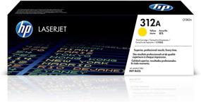 img 4 attached to 🟨 HP 312A CF382A Yellow Toner Cartridge for HP Color LaserJet Pro M476 - Enhanced Printing Performance