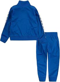 img 1 attached to 👕 Nike Boy's Swoosh Tricot Taping 2 Piece Set: Stylish and Comfortable Athletic Wear for Boys