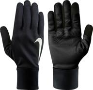 nike thermal training winter gloves logo