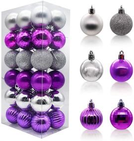 img 4 attached to Christmas Ornaments Shatterproof Decorations Decoration Seasonal Decor for Ornaments