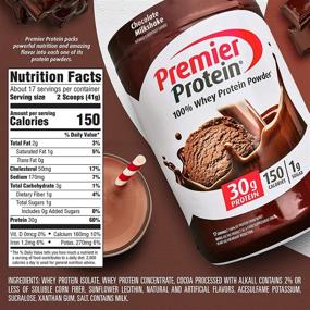 img 1 attached to 🍫 Chocolate Premier Protein Whey Powder - 24.5 Oz