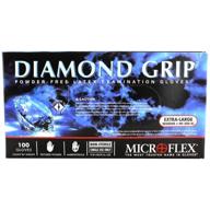 🧤 high five products inc. microflex mf-300-xl pk diamond grip latex gloves xl 100/pack 3.5" h 5" w 9.25" l (pack of 100) logo