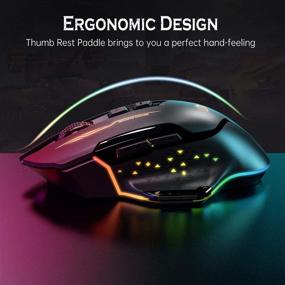 img 2 attached to 💪 Rechargeable Programmable Adjustable Gamer (WM 07): Ergonomic Enhancer for Gaming
