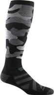 🧦 darn tough men's camo otc midweight sock with cushion and graduated light compression logo