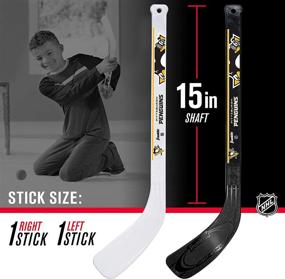 img 1 attached to 🏒 Enhance Your Mini Hockey Experience with Franklin Sports NHL Team Mini Hockey Stick Set