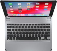 🔌 brydge 12.9 keyboard: ultimate aluminum bluetooth wireless keyboard for ipad pro 12.9 inch (2017/2015 models) with backlit keys & long battery life in space gray logo