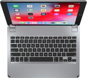 img 4 attached to 🔌 Brydge 12.9 Keyboard: Ultimate Aluminum Bluetooth Wireless Keyboard for iPad Pro 12.9 inch (2017/2015 Models) with Backlit Keys & Long Battery Life in Space Gray