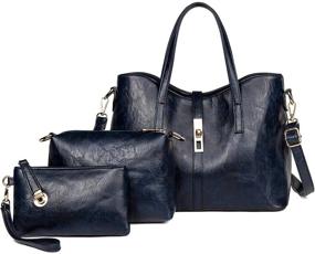 img 3 attached to 👜 Stylish AILLOSA Purses Handbags: Trendy Satchel Shoulder Women's Handbags & Wallets in Satchels