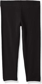 img 1 attached to 🩲 Clementine Apparel Stretch Leggings for Big Toddler Girls - Soft and Comfy