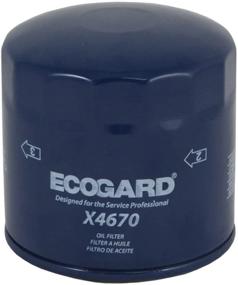 img 1 attached to Фильтр двигателя ECOGARD X4670 обычный