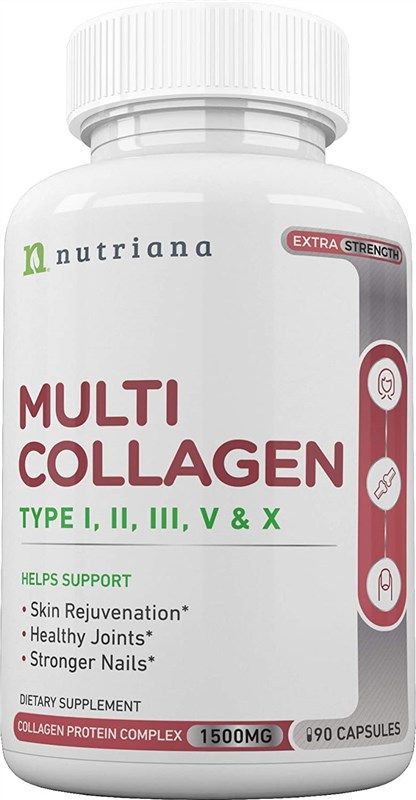 multi collagen peptides protein pills 로고