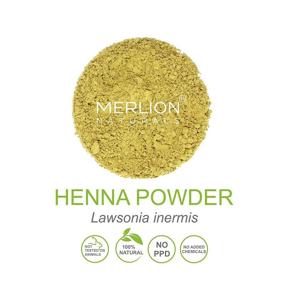 img 1 attached to Merlion Naturals Henna Leaves Powder – 100% Pure and Natural Hair/Beard Dye (8oz, 227g)