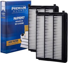 img 4 attached to PA99097 PG Air Filter: Compatible with 2016-2020 Hyundai Tucson and 2017-2020 Kia Sportage (Pack of 2)