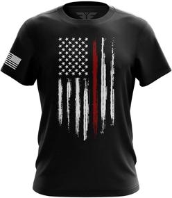 img 4 attached to Thin American Patriotic Shirts Women Men's Clothing in T-Shirts & Tanks