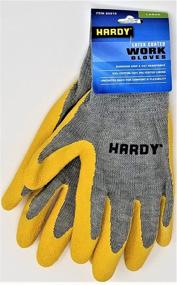 img 2 attached to Hardy Latex Coated Gloves Large