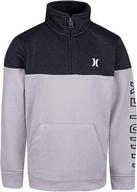 hurley little pullover sweatshirt heather boys' clothing and fashion hoodies & sweatshirts logo