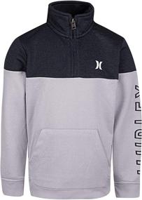 img 3 attached to Hurley Little Pullover Sweatshirt Heather Boys' Clothing and Fashion Hoodies & Sweatshirts