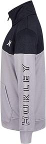 img 1 attached to Hurley Little Pullover Sweatshirt Heather Boys' Clothing and Fashion Hoodies & Sweatshirts