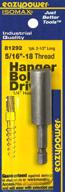 🔩 eazypower 81292 hanger bolt driver 5/16"-18 thread (1 pack) - efficient tool for hanging bolts logo