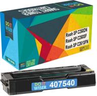 🖨️ do it wiser premium compatible cyan toner cartridge replacement for ricoh sp c250dn, sp c250sf, sp c261sfn - model 407540 logo