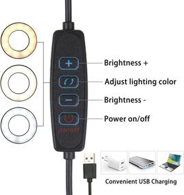 img 1 attached to SEO-Optimized LED Desk Lamp with Clamp, Eye-Care 12W Architect Lamp, 3 Colors Dimmable Swing Arm Drafting Table Lamp, Clip on Lamp for Reading, Crafts, Home Office