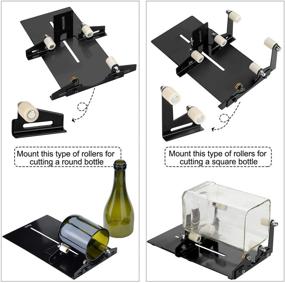 img 1 attached to Upgrade Version Glass Bottle Cutter by Fixm - Square & Round Bottle Cutting Machine