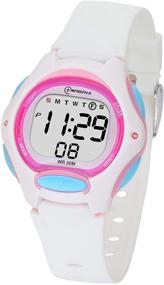 img 4 attached to 🌊 Waterproof Multi-Functional Wristwatches for Girls - Digital Children's Watches