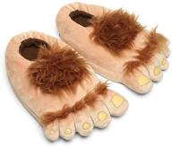 👣 ibeauti little kids furry monster adventure slippers, cozy novelty warm winter hobbit feet costume slippers for boys and girls logo