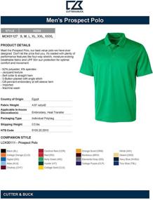 img 1 attached to 👕 Cutter Buck Men's Polo Shirt in Red - Men's Clothing