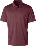 👕 cutter buck men's polo shirt in red - men's clothing logo