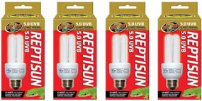 img 1 attached to 4 PACK 25156 Reptisun Compact Fluorescent