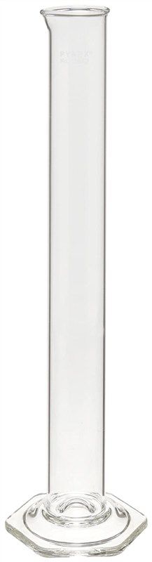 corning pyrex 2962 300 hydrometer cylinder 로고