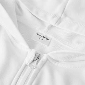 img 1 attached to Active Spring Gege 👕 Zipper Hoodies Sweatshirt for Boys' Clothing