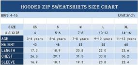 img 2 attached to Active Spring Gege 👕 Zipper Hoodies Sweatshirt for Boys' Clothing