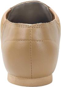 img 1 attached to 👞 Dynadans Unisex PU Leather Slip-on Jazz Shoes with Arch Insert for Women and Men's Dance - Comfort and Style Combined