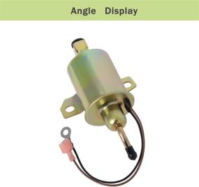 img 1 attached to Podoy Fuel Pump For Onan Cummins Generator 4KW Microlite MicroQuiet 4000 RV A029F889 E11007 12V Fuel Gas Pump - Part Number: 149-2311