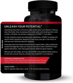 img 2 attached to 💥 Boost Male Vitality with Score! Nitric Oxide Libido Enhancer - Horny Goat Weed, L-Citrulline to Ignite Libido, Maximize Response, Increase Endurance - Force Factor, 76 Capsules