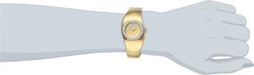 img 3 attached to 🌟 Stylish and Elegant: Peugeot Women's Stainless Steel Swiss Movement Cuff Watch with Swarovski Crystal Bezel