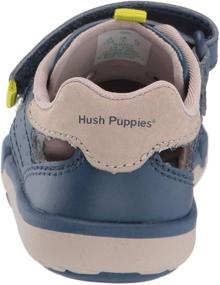 img 2 attached to Сандалии Hush Puppies Quin для мальчиков с открытыми пятками