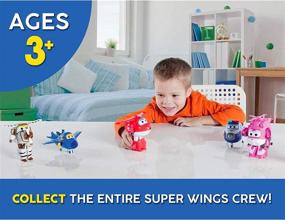 img 3 attached to 🚀 Transforming Super Wings Figure Planes: Action Figures & Statues