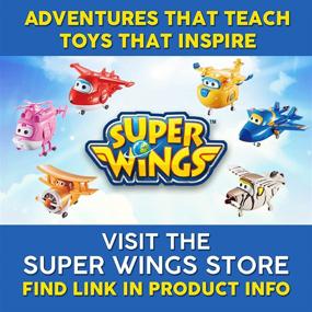 img 2 attached to 🚀 Transforming Super Wings Figure Planes: Action Figures & Statues