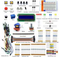 📦 комплект adeept project lcd 1602 starter kit для raspberry pi 3 2 model b+ b servo motor relay beginner, совместим с raspberry pi 2b+ | включает в себя pdf-руководство и пользовательское руководство. логотип