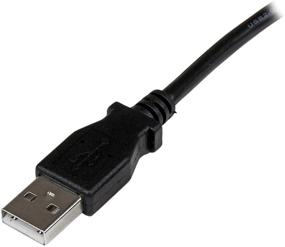 img 3 attached to StarTech.com кабель USB 2.0 A на угловой B с разъемом 2м - кабель USB для принтера 2м - угловой USB B кабель - 1x USB A (M), 1x USB B (M) - USBAB2MR