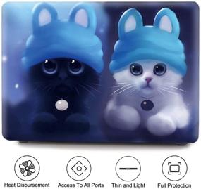 img 3 attached to MacBook Pro 16 Inch Case 2020 2019 Release A2141 PapyHall Cute Animals Series MacBook Protective Plastic Hard Shell Cover For MacBook Pro 16 Inch With Touch Bar Touch ID