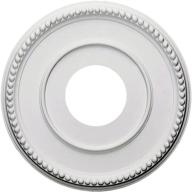 🏰 ekena millwork cm12br bradford ceiling medallion, 12.5-inch outer diameter x 3.875-inch inner diameter x 0.75-inch projection (fits canopies up to 6.625 inches), primed логотип