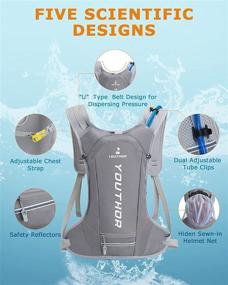 img 3 attached to 🎒 Hydration Backpack with 2L Bladder | Youthor Hydration Pack for Hiking with Water Bladder